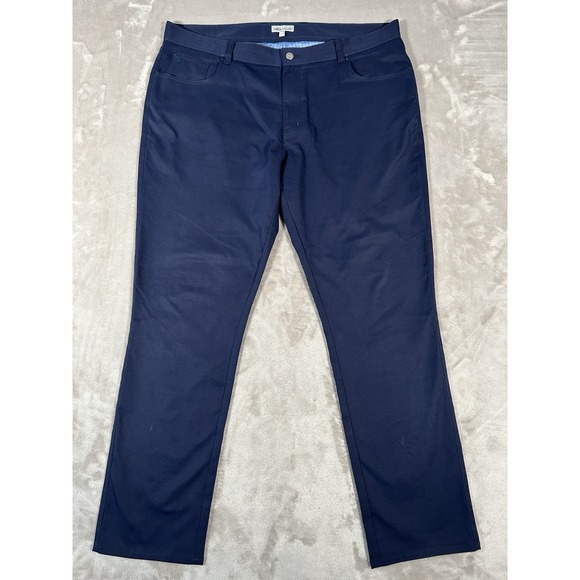 Peter Millar Other - Peter Millar EB66 Pants Mens 40x32 Blue Performance Five-Pocket Golf Stretch
